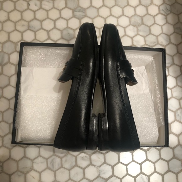 Chanel Size 36 Authentic Black Loafers Gently Used CC Mocassin Loafers - Picture 8 of 13